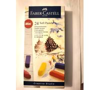 Faber-Castell Creative Studio Soft Pastels Mini, Multicoloured, Cardboard Walle