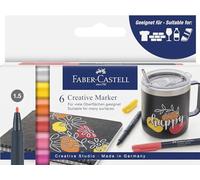 Faber-Castell Watercolours in Pans Creative Studio Multicoloured Set of 24