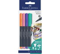 Faber-Castell Creative Studio Watercolours in Pans, Multicoloured, Set of 36, Art, Craft, Drawing, Sketching, Home, School, University, Colouring