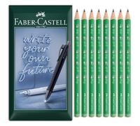 Faber-Castell Dinosaur Jumbo HB Graphite Pencil Ergonomic Triangular, 8pcs