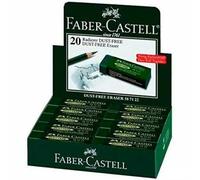 Faber-Castell Dust Free Eraser Green (Pack of 20)