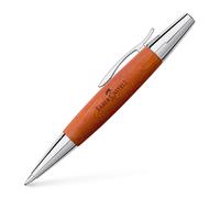 Faber-Castell E-Motion Ballpoint Wood/Chrome Brown