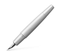 Faber-Castell Fountain Pen E-Motion Pure Silver Medium Nib