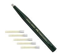 Faber-Castell E-Motion Twist Pen With Fibre Pen Barrel Colour Green, + 5 Ersatzminen