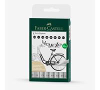 Faber Castell FC166008 Ecco Pigment Wallet (Pack of 8)