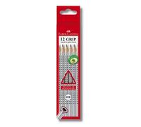 Faber-Castell Triangular Dot Grip Lead Pencil 12pcs (HB)