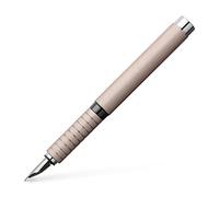 Faber-Castell Essentio 148422 Fountain Pen Nib EF Aluminium Rose | Fountain pen with ergonomic grip zone made of aluminium and high-quality stainless steel nib