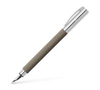 FABER-CASTELL Ambition OpArt Fountain Pen - Black Sand - NEW