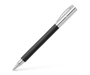 Faber-Castell F148110 AMBITION Black Rollerball