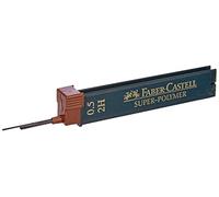 Faber-Castell Super-Polymer Fineline Leads (Pack of 12) - 0.50mm 2H