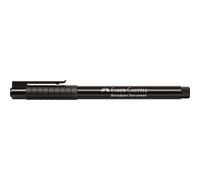 Faber Castell Faserschreiber Broadpen 1554 schwarz (10 Stck)