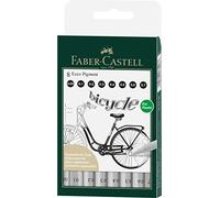 Faber Castell FC166008 Ecco Pigment Wallet (Pack of 8)