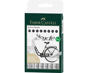 Faber Castell FC166008 Ecco Pigment Wallet (Pack of 8)