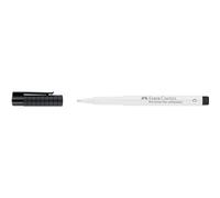 Faber-Castell Art & Graphic Pitt Artist Pen Calligraphy India Ink Pen, White, Single Pitt Pen, Art, Craft, Drawing, Sketching, Home, School, University, Colouring