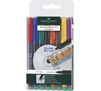 Faber-Castell Fine Tip Permanent Multimark (Set of 8)