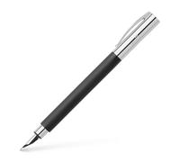 Faber-Castell Fountain Pen Ambition Pr. Resin Black F NEW