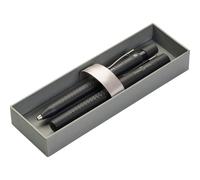 Faber-Castell Fountain pen M/Ballpoint pen set Grip 2010 Black