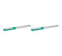 Faber-Castell Free Ink Roller Pen 0.5mm - Green (Pack of 2)