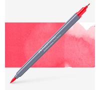 Faber-Castell Creative Studio Goldfaber Aqua Dual Marker, Brilliant Red, Single Marker, For Art, Craft, Drawing, Sketching, Home, School, University, Colouring
