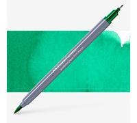 Faber-Castell Creative Studio Goldfaber Aqua Dual Marker, Emerald Green, Single Marker, For Art, Craft, Drawing, Sketching, Home, School, University, Colouring