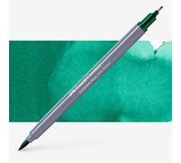 Faber-Castell : Goldfaber : Aqua Dual Marker : 264 Dark Phthalo Green