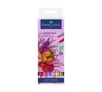 Faber-Castell Goldfaber Aqua Dual Tip Marker Pens 6pcs - Flowers