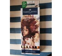 Faber-Castell Marker Goldfaber Aqua Dual Marker - Portrait, Multi - Wallet of 6