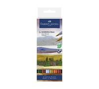 Faber-Castell Goldfaber Aqua Dual Tip Marker Pens 6pcs - Tuscany