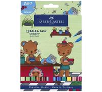 Faber-Castell Goldfaber Double-Sided Markers 12 Colours