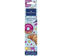 Faber-Castell Goldfaber Sketch Marker, Bold and Easy, Set B, 4 Pens, Colouring, Alcohol-Based, Fast-Drying Ink, Dual Nibs Tip, Art Set Supplies, Coloring, Sketching, Drawing Pens