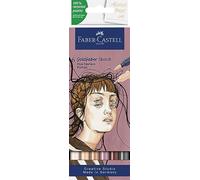 Faber-Castell - Sketch Marker Gofa 6Ct Set Portrait (164812) Toy NEW
