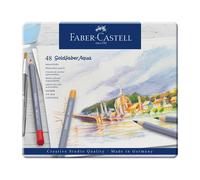 Goldfaber Aqua Watercolor Pencil Set In Metal Tin 48/Pkg-