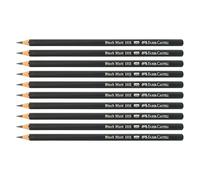 Faber-Castell Graphite Lead Drawing Pencils, 3B Lead Grade, Pack of 10, Professional Artists Drawing Sketching Shading Doodling Writing Toning Drafting Pencils