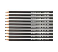 Faber-Castell Graphite Lead Drawing Pencils, 5B Lead Grade, Pack of 10, Professional Artists Drawing Sketching Shading Doodling Writing Toning Drafting Pencils