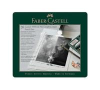 Faber-Castell Graphite Pencil Pitt Mat 8pcs and 9000 8pcs in tin