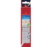 Faber-Castell Grip 113210 Colouring Pencils for use in Notebooks and on Boards W