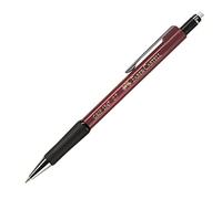 Faber-Castell Grip 1347 0.7mm Red Metallic Mechanical Pencil - Box of 12