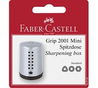 Faber-Castell Sharpener Grip 2001 Mini 183787 - Single, Silver, 1 pcs