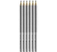 FABER-CASTELL Grip 2001 Pencils HB Pack of 6