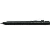 Faber-Castell Grip 2011 Medium Tip Ballpoint Pen - Frost Black, Blue Ink color B