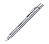 Faber-Castell Grip 2011 Medium Tip Ballpoint Pen - Silver