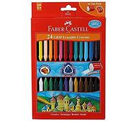Faber-Castell Grip Erasable Crayons 24 Pcs. (Pack of 2 Sets)