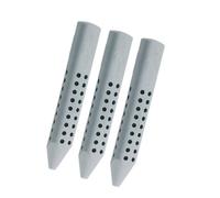 Faber-Castell Grip Eraser Caps, Grey, Pack of 3