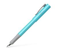 Faber-Castell Grip Pearl Edition M Fountain Pen - Turquoise