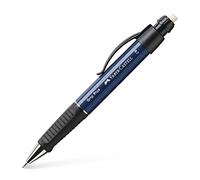 Faber-Castell Grip Plus 07 Pencil - Metallic Blue | Ergonomic triangular shape, large eraser and break-resistant lead