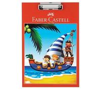 Faber-Castell Hardboard Clipboard with Hanging Hole, A4 Size, Character Design Board, Writing Clip Boards with Heavy Duty Clip, Sturdy and Durable, Perfect for School Classroom Office Everyday Use