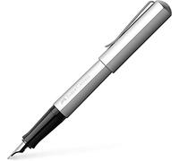 Faber-Castell Hexo M Fountain Pen - Silver