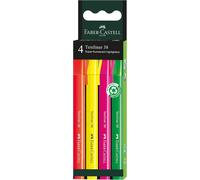 Faber-Castell Highlighter Textliner 38 wallet of 4 cardboard