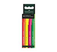 Faber-Castell Highlighter Textliner 38 wallet of 4 cardboard