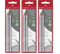 Faber-Castell Jumbo Grip HB 111992 Pencil Set of 3 x 2 = 6 Pencils